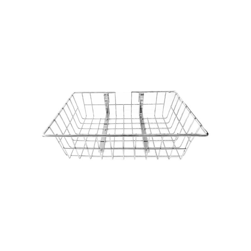 Storage basket for stretcher